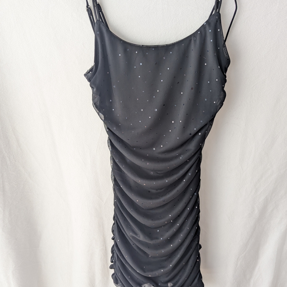 Lucy in the Sky Black Mini Dress